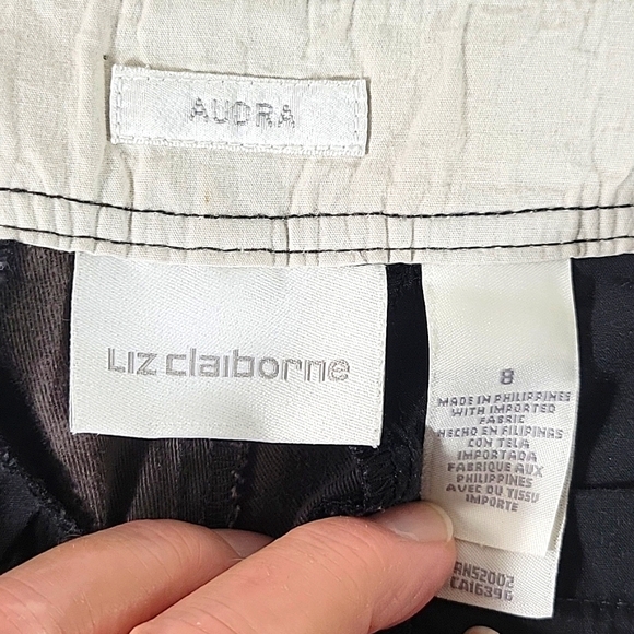 Liz Claiborne Audra 4 Pocket Regular Jeans Size 8 - Picture 4 of 8